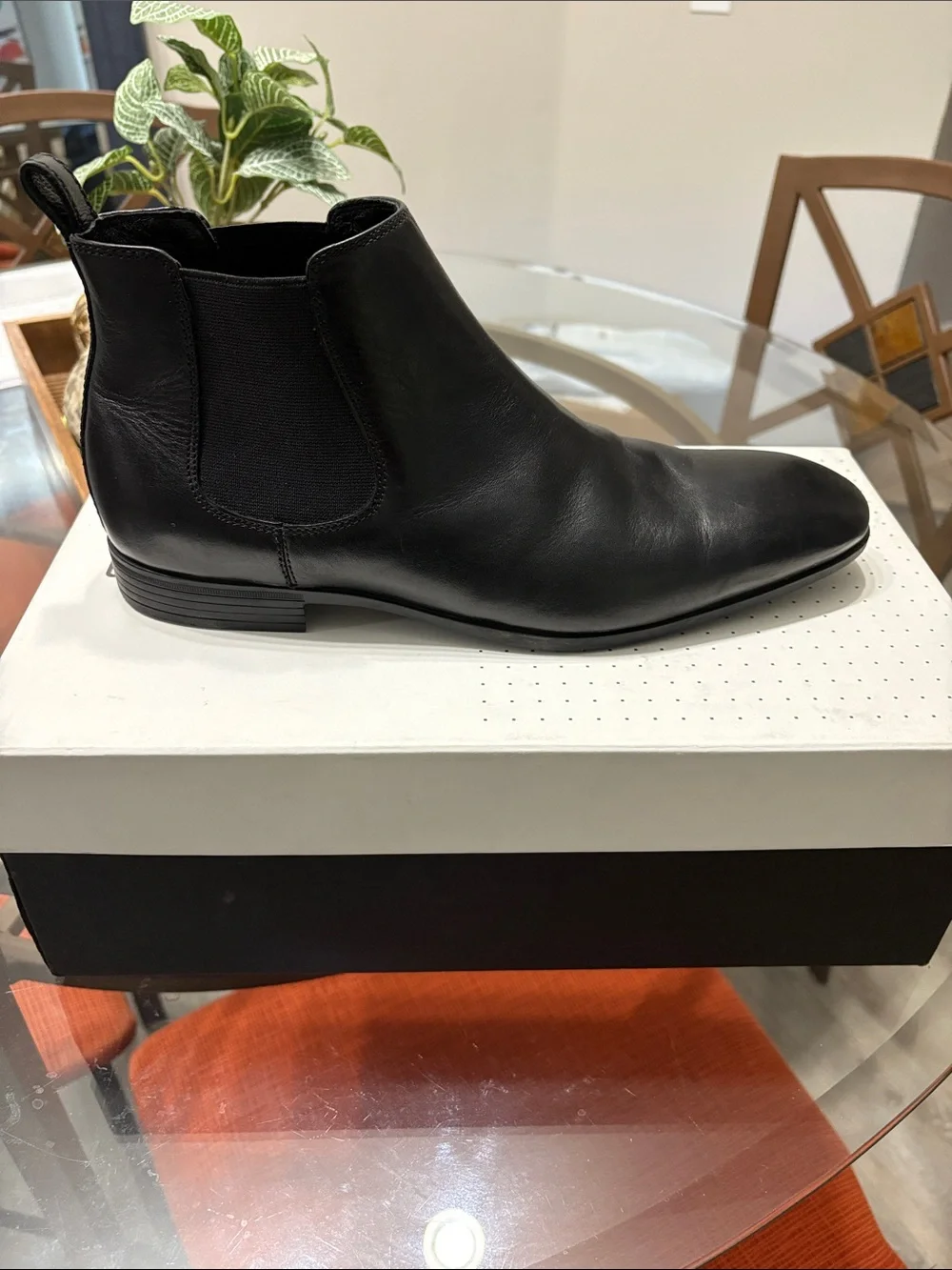 Men's Black Chelsea Ankle Boots